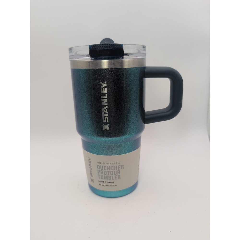 new Stanley cup The Quencher ProTour Flip Straw Tumbler 20 oz ponderosa shimmer